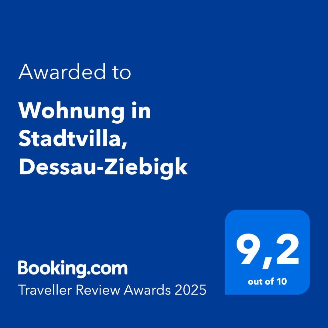 Wohnung In Stadtvilla, Dessau-Ziebigk מראה חיצוני תמונה
