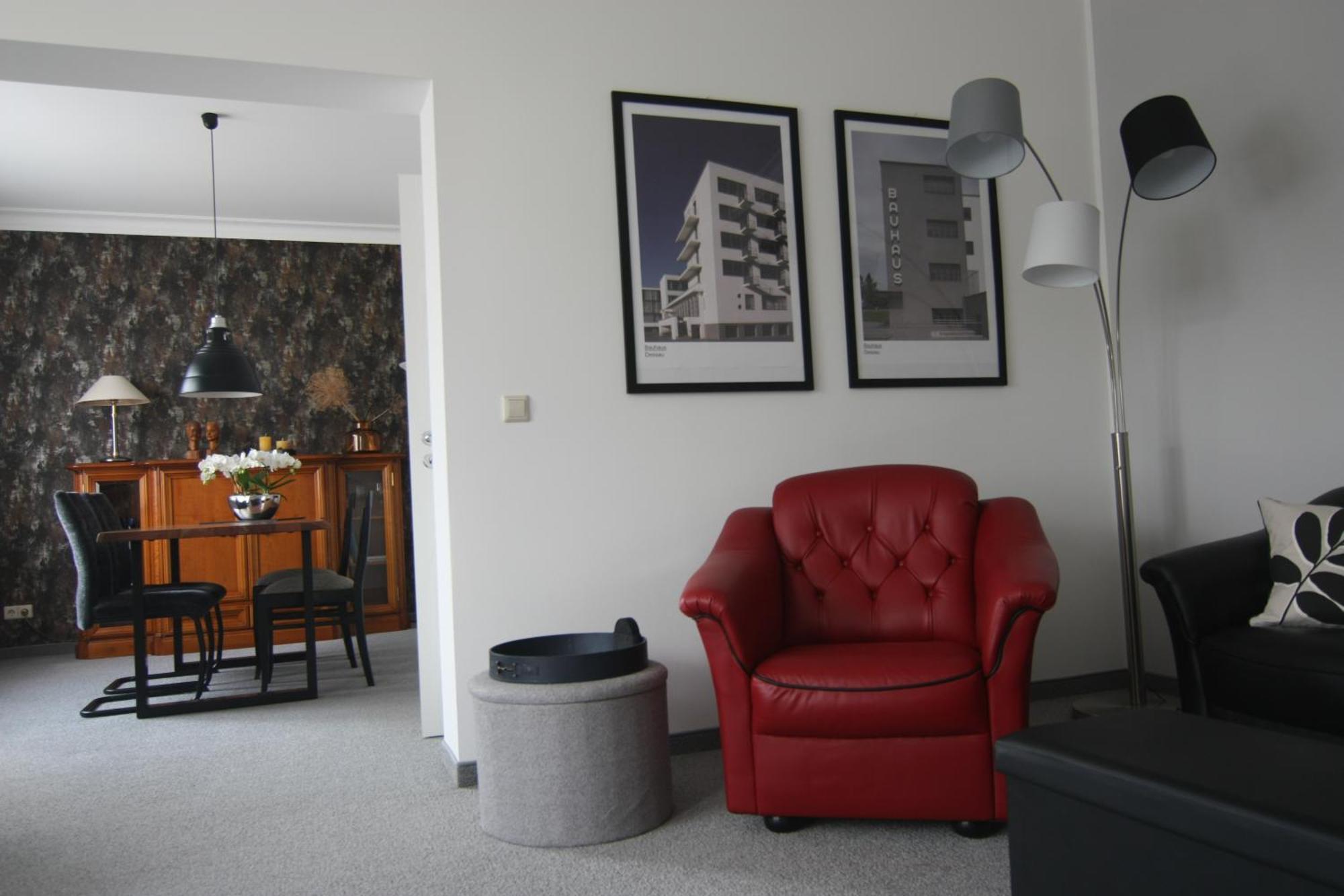 Wohnung In Stadtvilla, Dessau-Ziebigk מראה חיצוני תמונה